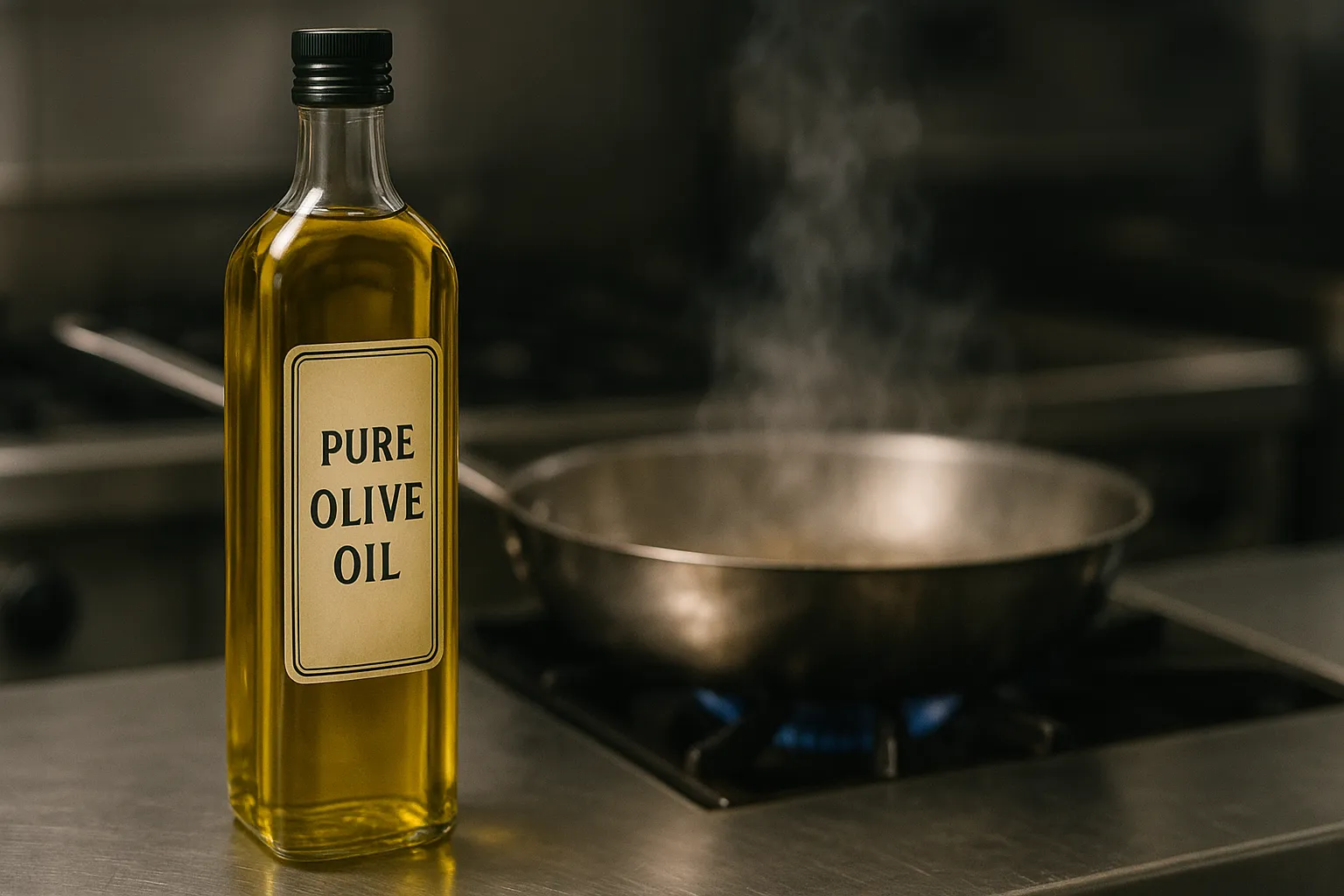 Pure Olive Oil - campuran minyak zaitun murni dan olahan