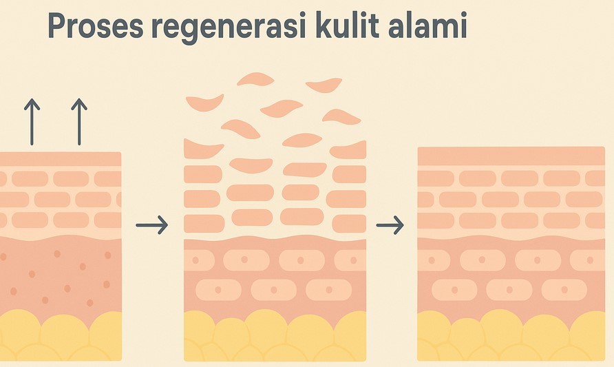 Proses regenerasi kulit alami