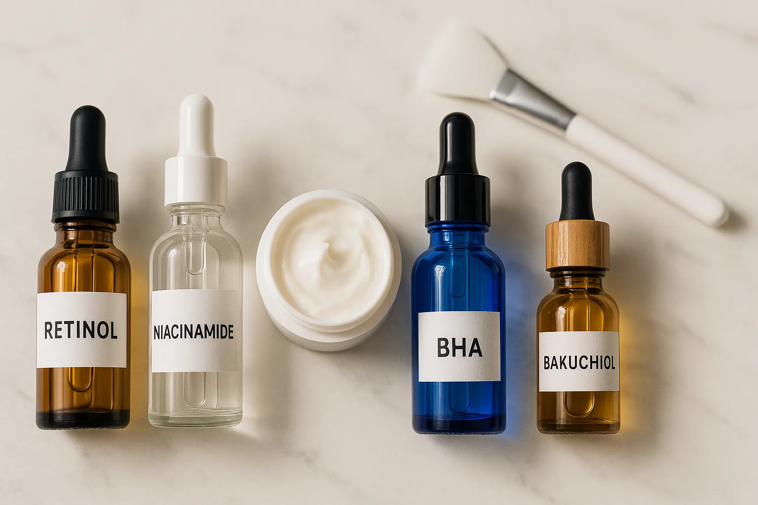 Perbandingan Retinol dengan Bahan Aktif Lain