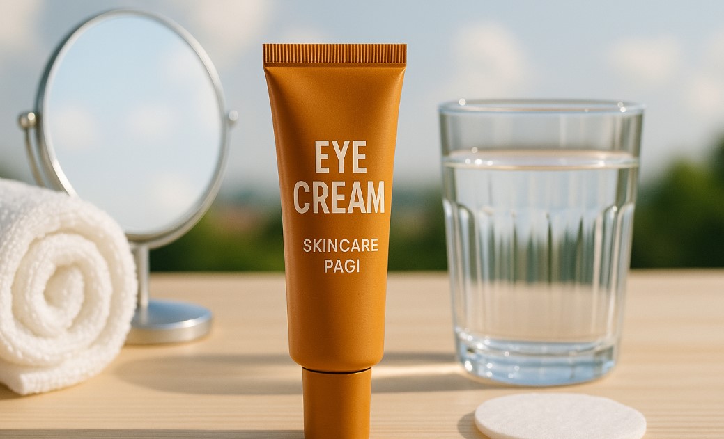 Skincare pagi untuk mata