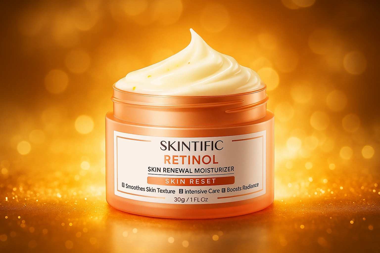 Skintific Retinol Moisturizer - Pelembab Retinol untuk Pemakaian Harian