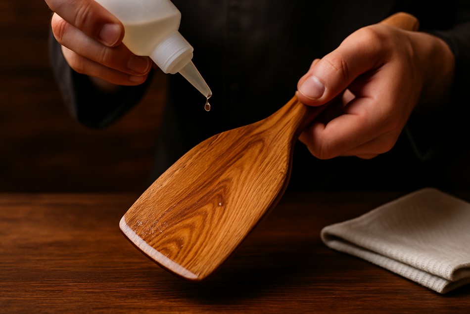 Cara merawat spatula kayu