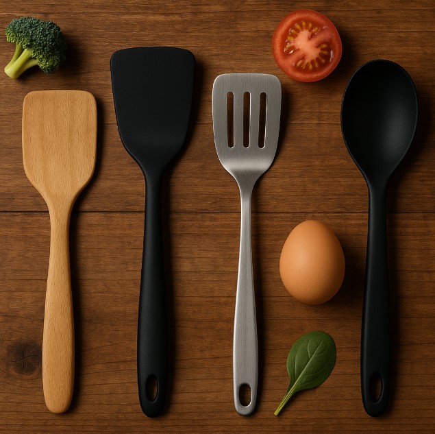 Set spatula lengkap untuk pemula dengan berbagai fungsi