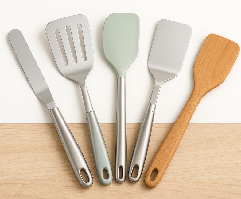 Set spatula dapur lengkap untuk berbagai kebutuhan memasak