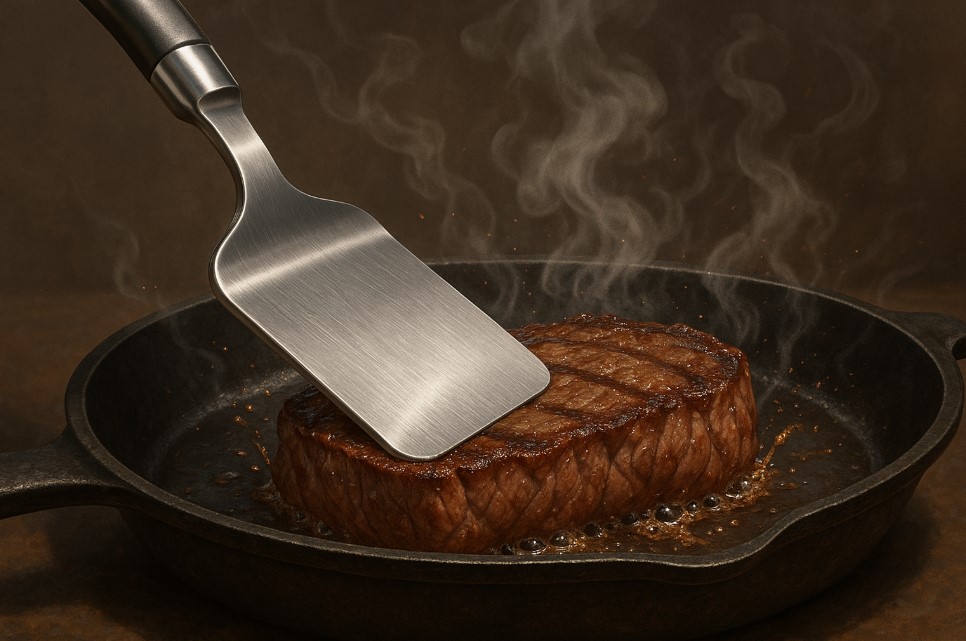 Cara merawat spatula stainless steel