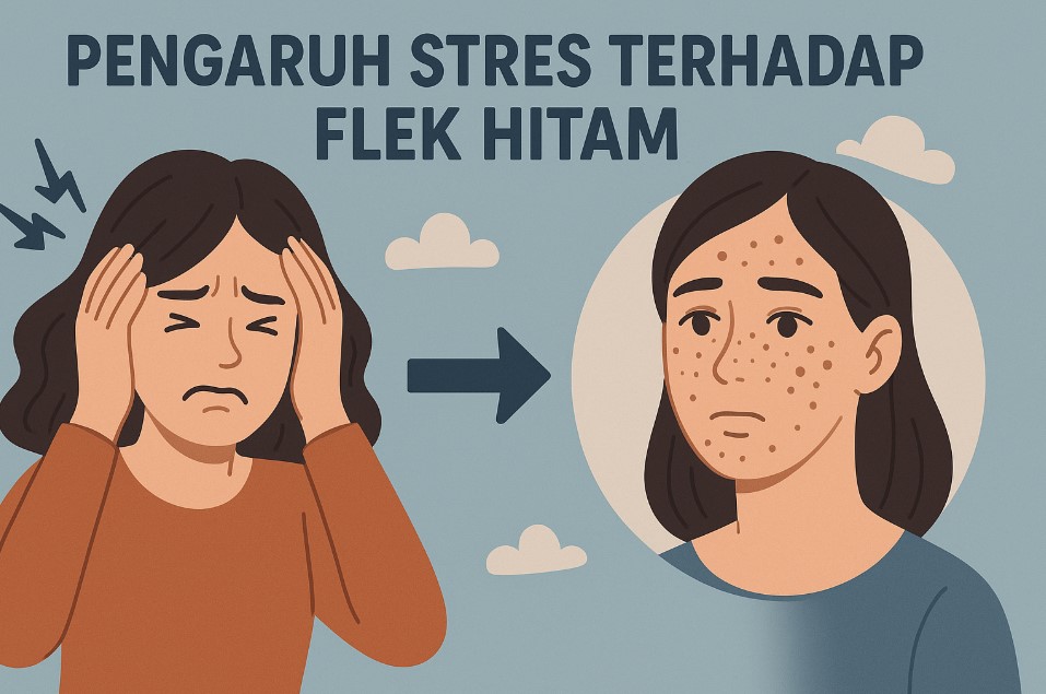 Pengaruh stres terhadap flek hitam