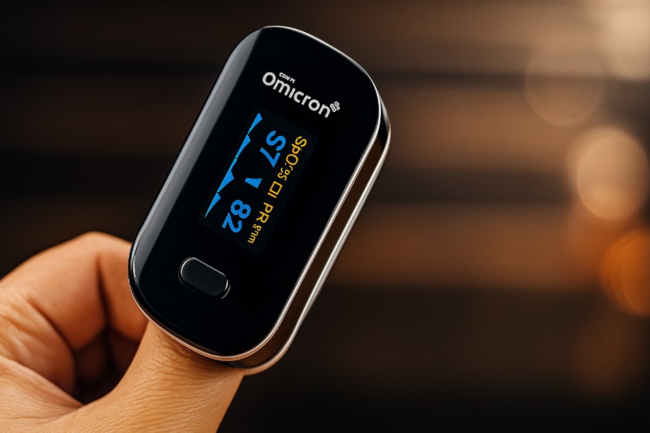 Taffomicron Pulse Oximeter YK-80B - Oximeter Digital dengan Tampilan Jelas