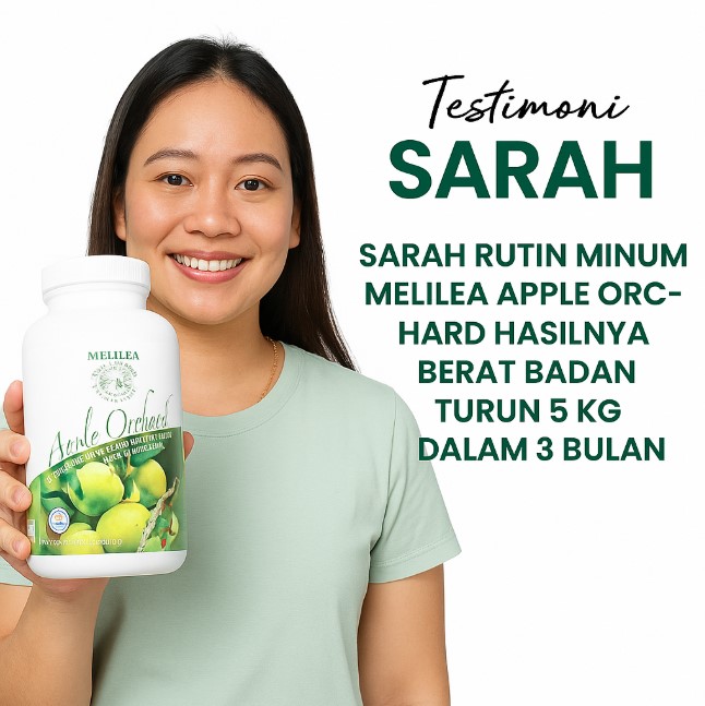 Testimoni Sarah - Berat badan turun 5kg
