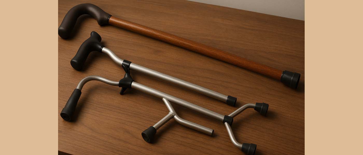 Berbagai jenis tongkat jalan