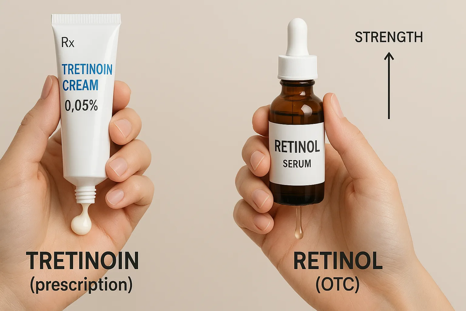 Perbedaan tretinoin dan retinol