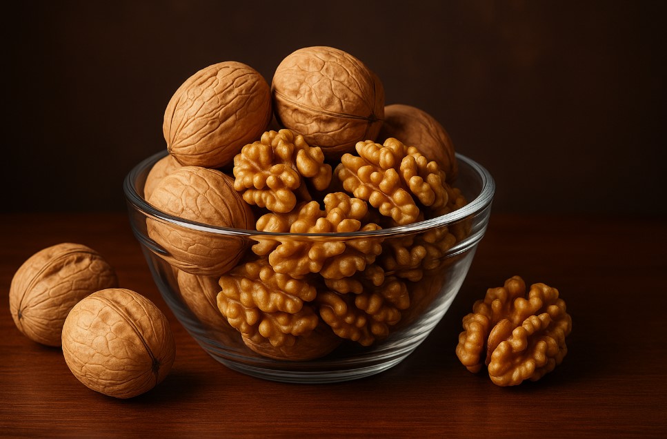 Walnut Inggris/Persia dengan cangkang tipis