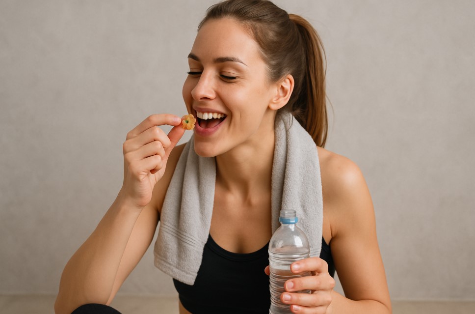 Konsumsi walnut setelah berolahraga