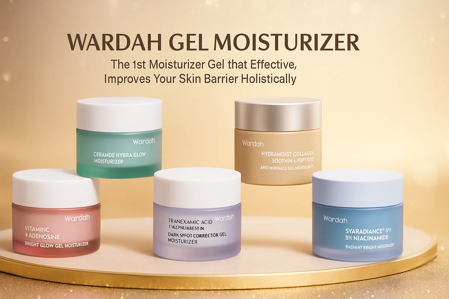 Wardah Gel Moisturizer Series 30g