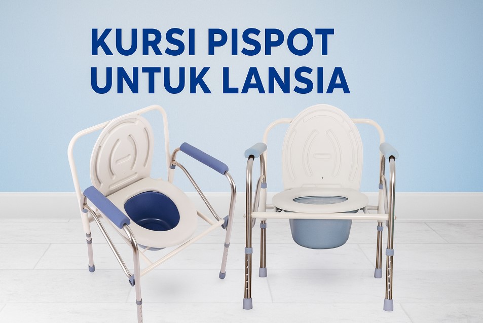 Yooyee Kursi BAB Lipat Portable untuk Lansia