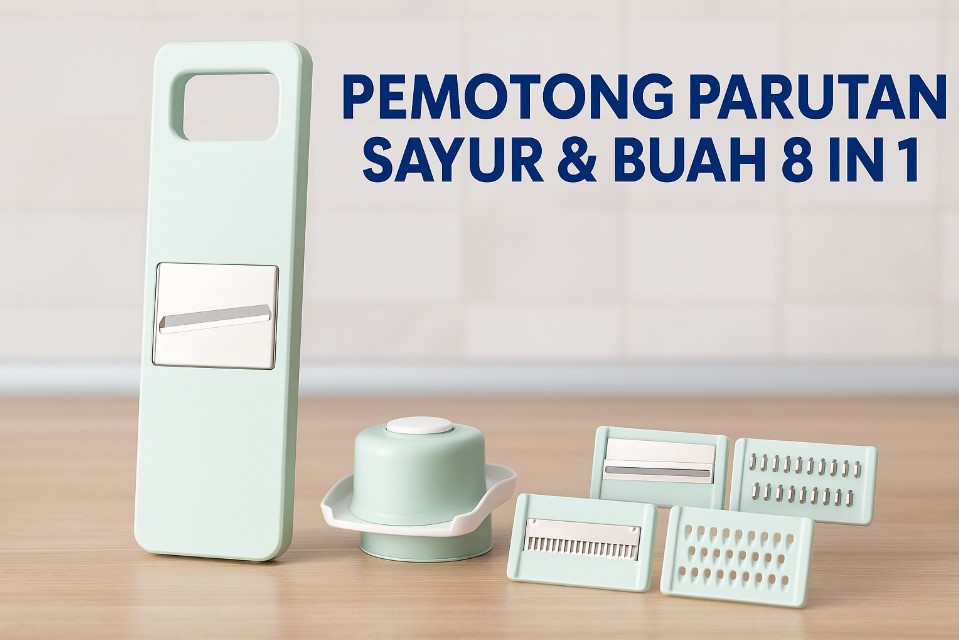 Yooyee Alat Potong Parut Sayur 8in1