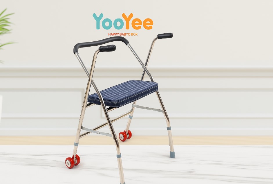 Yooyee Walker dengan Roda untuk Lansia